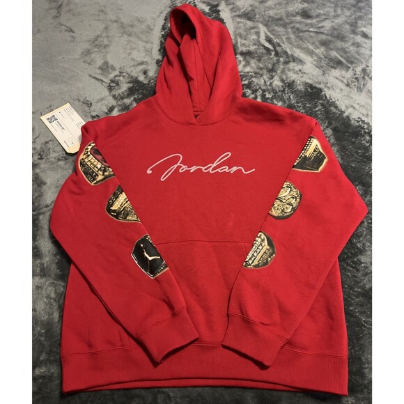 SMALL Jordan Women’s Brooklyn Fleece Pullover Hoodie HJ0202-687 - Picture 1 of 9